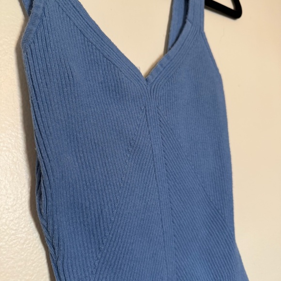 Abercrombie & Fitch | Blue Ribbed Bodysuit - Picture 3 of 5